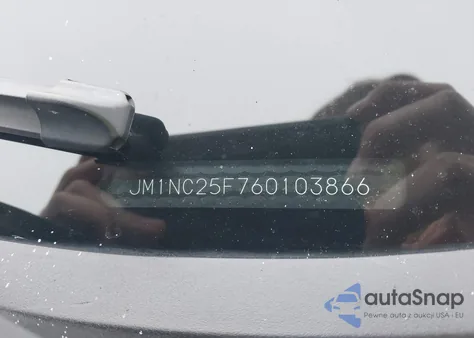 2006 Mazda Mx-5 Sport из США, поврежденный, VIN JM1NC25F760103866